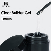 Gel UV Constructeur pour Ongles 1 KG – Vernis Transparent en Gros, Base et Top Coat Gel Transparent 1kg