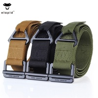 Ceinture de sport réglable en métal pour la chasse et la randonnée, ceinture en nylon pour hommes, ceinture tactique d'extérieur