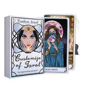Jeu de tarot personnalisé 78 cartes coins arrondis taille standard services d'impression de divination spirituelle fabricant de cartes à collectionner - Product Image 1