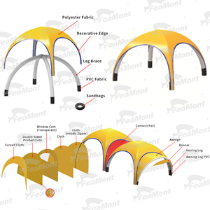 FEAMONT açık reklam şişme çadır olay sergi spor yarış kemer şişme çadır - Product Image 3