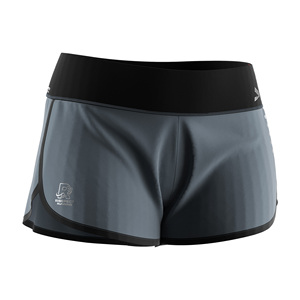 Unlined Women <b>Running</b> Shorts Soft Fabric Hidden <b>Gel</b> Pocket and Reflective Logo for Outdoor Training - Product Image 3