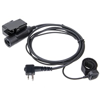 U94 PTT Finger Microphone Adaptateur haute résistance pour Motorola GP88 GP300 GP3688 DEP450 EP450 Neuf pour la communication