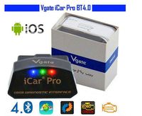 Escáner de Diagnóstico para Automóviles Vgate ICAR PRO Inalámbrico BLE 4.0 OBD2, Lector de Códigos OBD 2