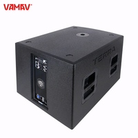 [VAMAV TX 15S] Subwoofer haut-parleur actif professionnel pour scène, 15 pouces, puissance RMS de 800 W, système d’équipement pour concerts, églises, bars et DJ