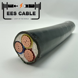 Câble d'alimentation en cuivre à 3 conducteurs YJV 3*6mm2 10 16 25 35 50 70 95mm2, 120mm2 Basse Tension 0.6/1KV Isolation XLPE PVC N2XY <span class=keywords><strong>R02V</strong></span> - Product Image 5