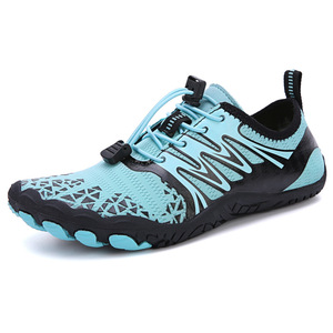 Zapatos de agua de malla con punta abierta, suela de goma, transpirables, unisex, para playa, verano - Product Image 5