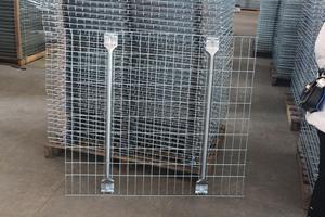 Rak palet baja tugas berat dengan DeKing kawat kapasitas 200-1000kg 3 lapis galvanis untuk penyimpanan kargo Superior tahan lama - Product Image 4