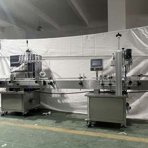 Machines de remplissage et de bouchage entièrement automatiques à 8 têtes pour parfums, cosmétiques, produits de soin de la peau, boissons alcoolisées, jus, gloss à lèvres, laque pour cheveux - Product Image 2