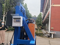 Foreuse de puits d'eau portable électrique hydraulique de 150 m pour roches déchiquetées et gravier