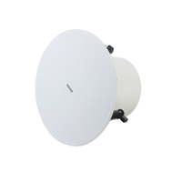 Altavoz de Techo Coaxial POE Dante Network de 8 Pulgadas y 30W con DSP para Sistema PA, Rejilla Sin Marco