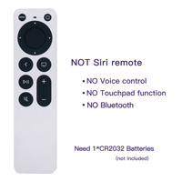 Nouvelle télécommande universelle pour Apple TV 4K télécommande Apple 4K/Gen 1 2 3 4/HD A2169 A1842 A1625 A1427 A1469 A1378 A1218