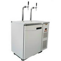 Distributeur de boissons en acier inoxydable de qualité supérieure, colonne à lait élégante avec robinets pour un service de lait pratique