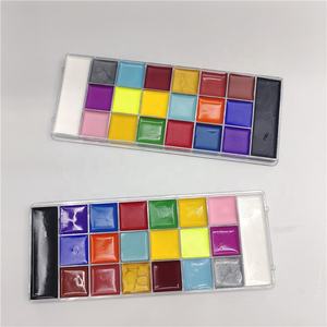 Peinture pour le visage camouflage à l'huile, 20 couleurs, fournisseur, pour femme, fête, festival, peinture corporelle imperméable - Product Image 2