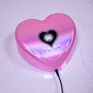 <span class=keywords><strong>Lampe</strong></span> à <span class=keywords><strong>ongles</strong></span> en forme de coeur rose au design élégant 96W Hybrid Pro Cure UV LED <span class=keywords><strong>Lampe</strong></span> à <span class=keywords><strong>ongles</strong></span> Gel Polish Machine Manucure <span class=keywords><strong>Lampe</strong></span> sèche-<span class=keywords><strong>ongles</strong></span> - Product Image 2