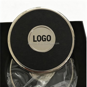 Posavasos <span class=keywords><strong>de</strong></span> Metal Personalizados OEM ODM, Posavasos Dorados Cepillados, Etiqueta con Emblema, <span class=keywords><strong>Compra</strong></span> al por Mayor, Fabricante y Proveedor Chino, Envío Rápido - Product Image 3