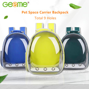 Pet ürünleri aksesuarları tedarik seyahat şeffaf evcil hayvan çantası uçak sırt çantası köpek taşıyıcı - Product Image 3