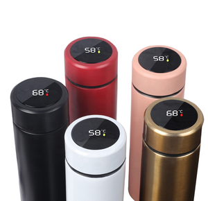 Großhandel kunden spezifische gedruckte Temperatur regelung Becher Tasse Smart einstellbare Kaffee Vakuum Thermo Tasse in loser Schüttung - Product Image 1
