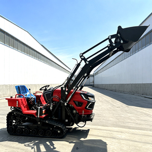 Mini tracteur chenillé avec pelle, 25 CV, 35 CV, 50 CV, motoculteur amphibie, tracteurs à chenilles en caoutchouc, outil agricole - Product Image 5