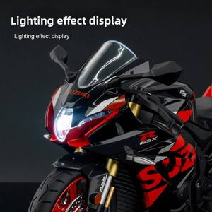 Modelo de Motocicleta a Escala <span class=keywords><strong>1</strong></span>:12, M12-24B, Calidad de Exhibición, GSXR1000R, con Detalles Decorativos/Iluminación, para Regalos y Colecciones Premium - Product Image 4