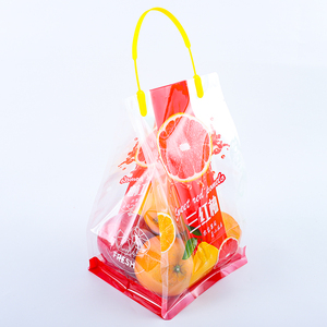 Eco Friendly Fruit and Vegetable Bags with Handle Promote Your Brand in Store