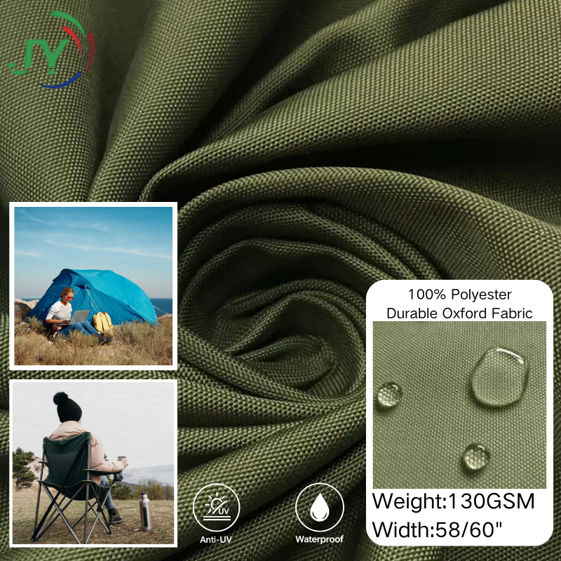 Factory Wholesale Eco-Friendly Outdoor 100% Polyester Oxford Fabric Waterproof Anti-UV for Outdoor Camping Tents Backpacks Shoes