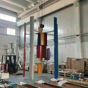 Windmill 380V Wind Power 5KW 10KW 20KW Three Phase Magnet Glass/Basalt Blades Vertical Generator 5000W 10KW Vertical Wind Turbin - Product Image 2