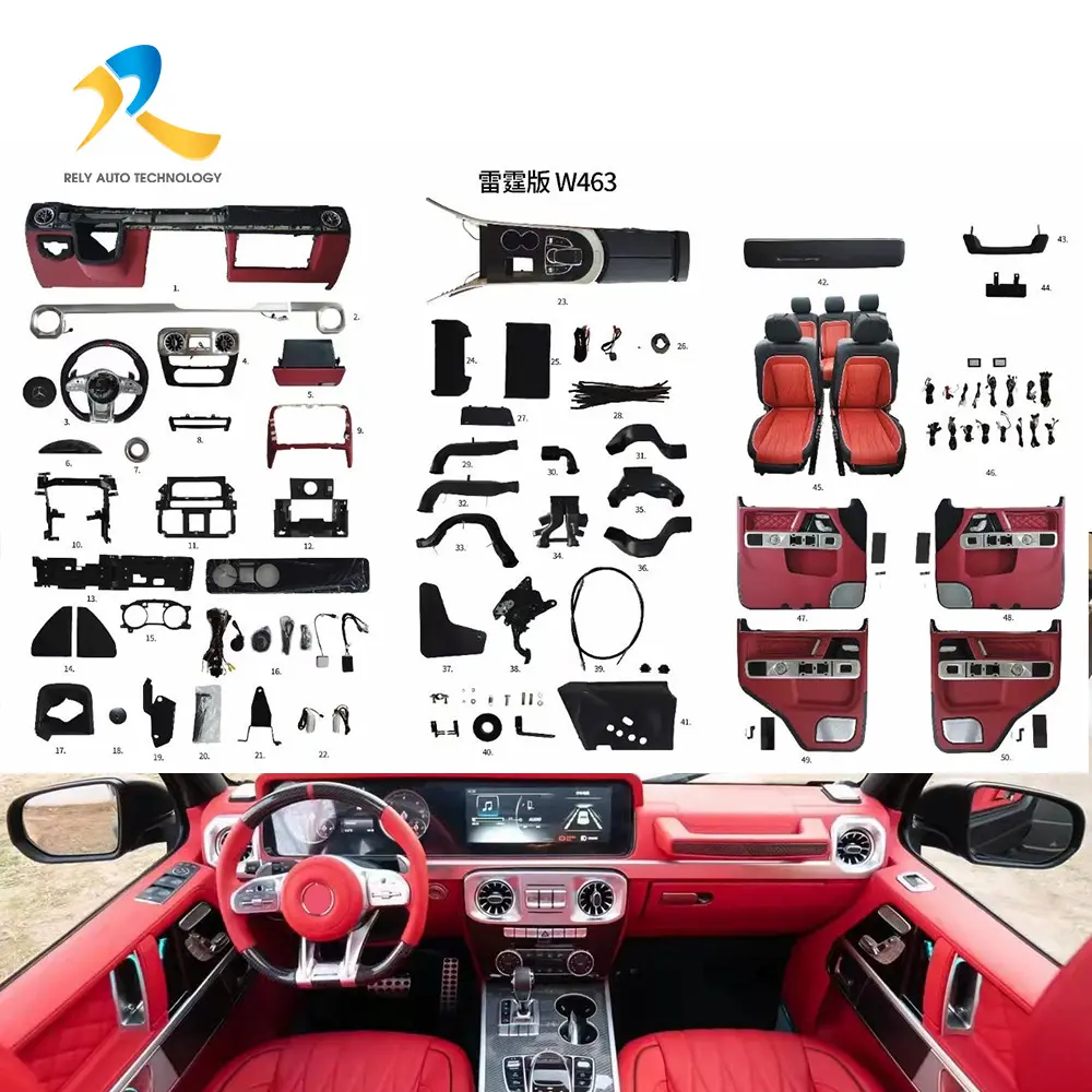 Kit de atualização interior de luxo de nova geração para Mercedes Benz classe G G300 G500 G63 W463