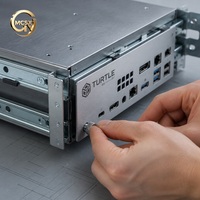 Plaque de châssis électronique en aluminium brossé haute précision sur mesure pour rack de serveur