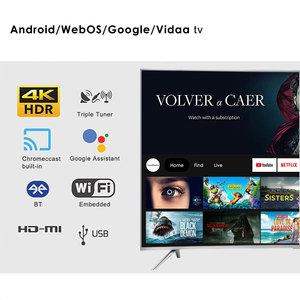 ทีวีสมาร์ทจีน 55 นิ้ว 4K Ultra HD ทีวีโค้ง 55 65 นิ้ว - Product Image 4
