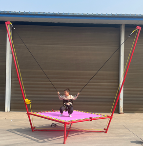 Vente flash, prix d'usine, trampoline à corde élastique pour enfants, lit de saut pliable, trampoline à ressorts, équipement de <span class=keywords><strong>fitness</strong></span> à corde élastique - Product Image 6