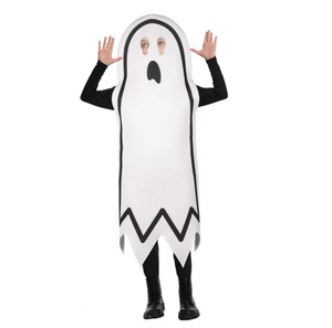 Costumes de Spectacle Spectre pour Halloween, Tenues Assorties pour la Famille, Déguisements Fantaisie, Vêtements de Spectacle Fantôme Mignons, Combinaisons en Mousse - Product Image 1