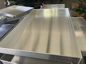 <span class=keywords><strong>Teglia</strong></span> per il pane, saldare a mano la <span class=keywords><strong>teglia</strong></span> in <span class=keywords><strong>alluminio</strong></span> con doppio bordo, <span class=keywords><strong>teglia</strong></span> da forno - Product Image 4