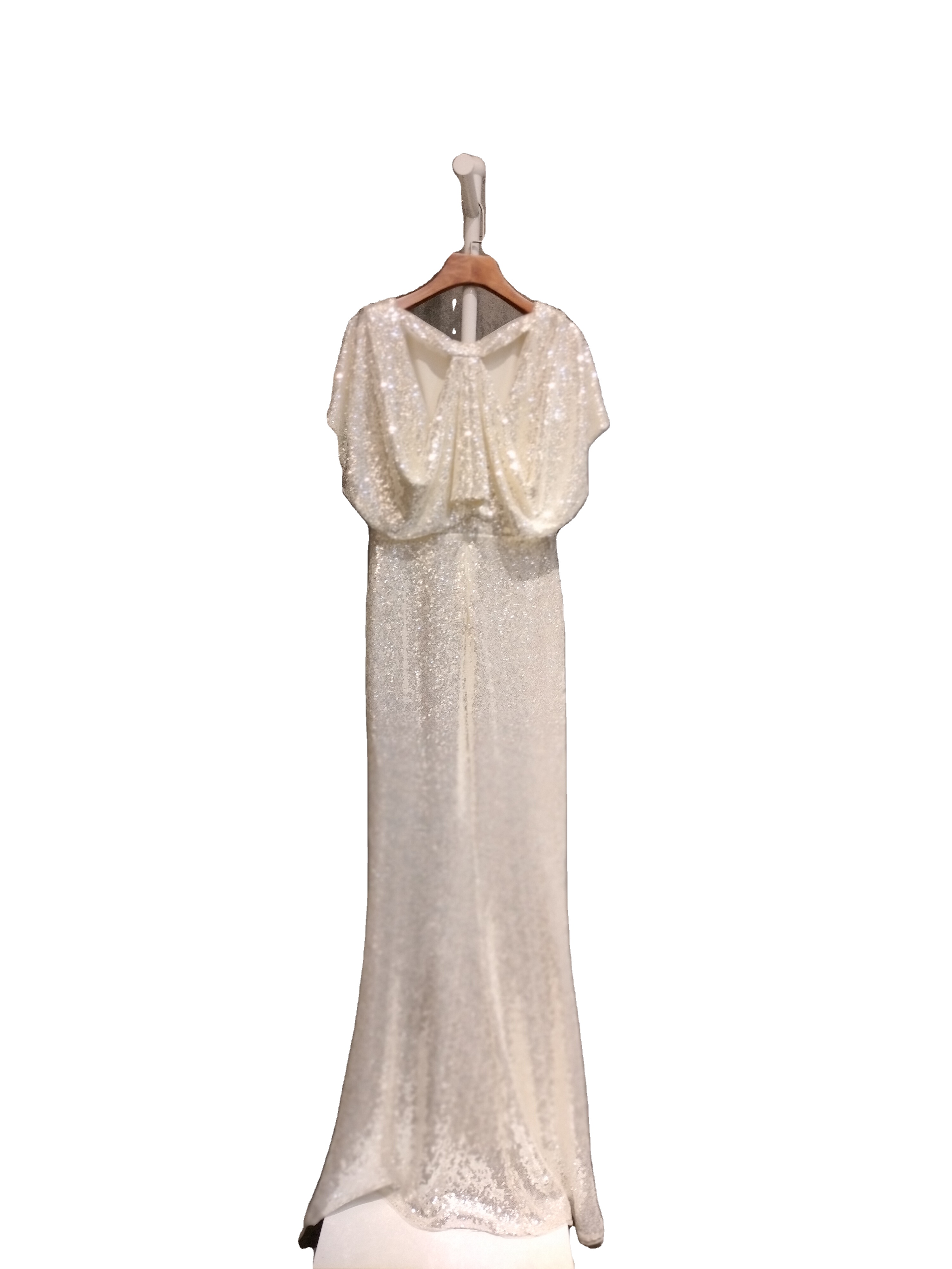 denim dress summer Dalisha Off Shoulder Ruched Maxi Dress Cream