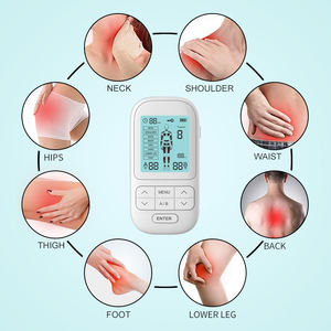 Appareil de thérapie <span class=keywords><strong>TENS</strong></span> portable à double canal, <span class=keywords><strong>unit</strong></span>é d'électrothérapie numérique portable, 32 modes, 20 niveaux pour la stimulation musculaire du corps - Product Image 4