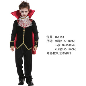 Disfraz <span class=keywords><strong>de</strong></span> Halloween para escenario COS: Vampiro, Calavera, Barón, Día <span class=keywords><strong>de</strong></span> Todos los Santos - Product Image 3