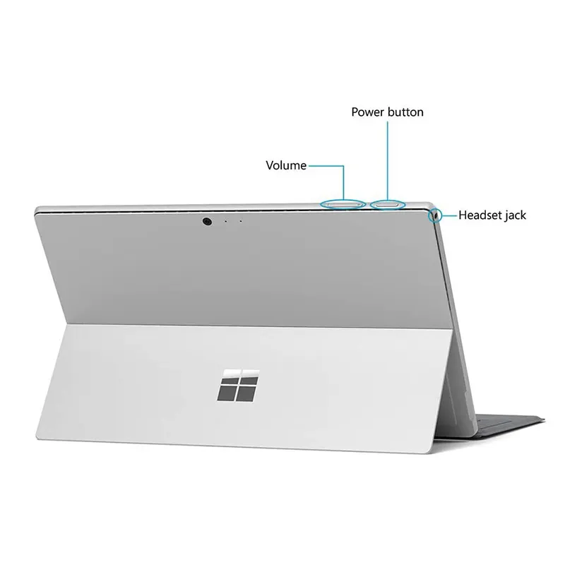 Dizüstü bilgisayar Microsoft Surface Pro 5 için platin Intel Evo çekirdek M3 4GB RAM 128GB SSD dizüstü bilgisayarlar 8GB 16GB 32GB