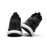 Sepatu Sneakers Kasual Pria Desain Kenop Putar 2025Brand Logo Custom, Sepatu Lari Olahraga Peninggi Badan untuk Pria