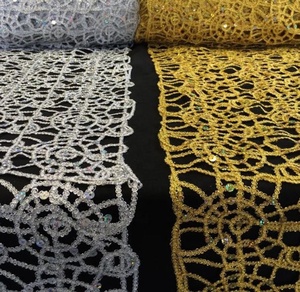 Vaccation Cotton Blend Colorful Embroidery <b>Table</b> <b>Runner</b> - Product Image 2