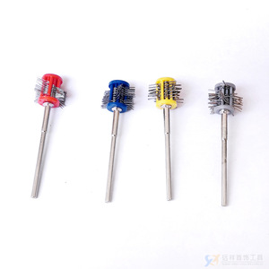 Rotary <b>Brush</b> Tool Stainless Steel 2.35mm Handle For Jewelry Polishing DIY <b>Round</b> Shape - Product Image 1