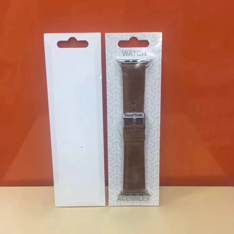Tschick Kartonnen Polshorloge Band Doos Papier Doos Horloges Strap Verpakking Custom Afdrukken