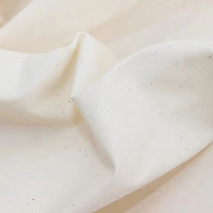 Pochette en tissu de coton et lin recyclable de haute qualité personnalisée, sacs à cordon en coton - Product Image 2