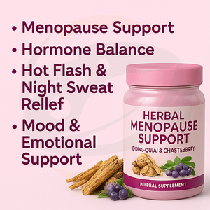 Integratore OEM a Marchio Privato, Capsule Erboristiche per la Menopausa, Equilibrio Ormonale, Supporto per la Salute Femminile Durante la Menopausa - Product Image 3