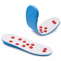 Semelles de massage par acupression SONGBOSHI en PU, thérapie réflexologique pour les pieds, absorption des chocs, haute élasticité, soulagement de la douleur, pour la marche quotidienne