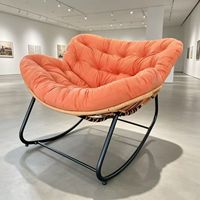Fauteuil de style moderne, fauteuil de relaxation, chaise à bascule, chaise simple pour balcon, chaise à bascule convertible, chaise de loisirs pour salon