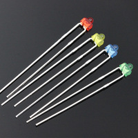 Meilleur Prix Lentille Claire Blanc Bleu Vert Jaune Rouge Ambre Tour Type Diode LED 1.8mm pour Lumières