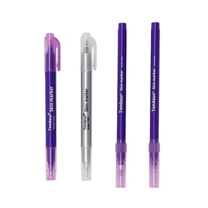 Marcadores de Piel Estériles para PMU, Lavables, Blancos, para Mapeo de Tatuajes Cosméticos, para Microshading de Cejas, Uso Profesional en Estudios de PMU - Product Image 1