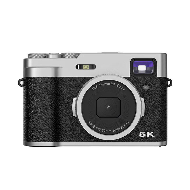Chinese Factory Professional Small Dual Lens 48MP 5K Vlogging Vintage Retro Digital Video Camera Good Prices in China