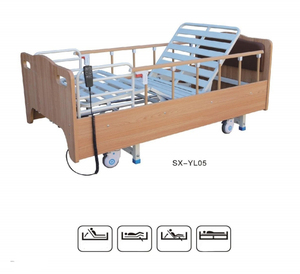 เตียงโรงพยาบาล ABS เตียงพยาบาลทางการแพทย์บ้านปรับได้สองชั้นที่มีการเปิดห้องน้ำ - Product Image 4