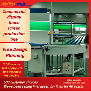 Cung cấp trực tiếp từ nhà sản xuất hoàn toàn tự động 55 inch LCD TV dây chuyền lắp ráp đôi-tốc độ dây chuyền sản xuất - Product Image 2