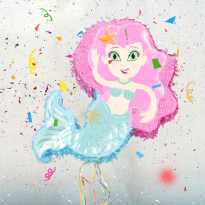 Piñata Sirène – Fournitures pour Fête d'Anniversaire d'Été pour Enfants, Décoration Thème <span class=keywords><strong>Carnaval</strong></span> - Product Image 1